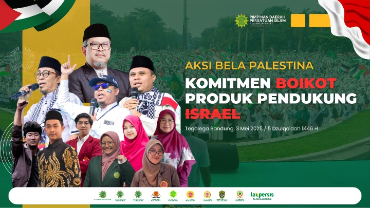 Aksi Bela Palestina, Persatuan Islam Kabupaten Karangasem Mengajak Turun Aksi